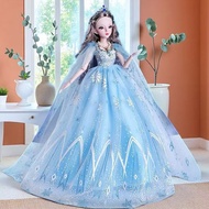 60cm Princess Elsa Doll Set Gift Box Girl Toy Elsa Doll Frozen Children Gift tt26.6.9tt26.6.9