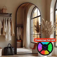 MOK 180*80CM Mirror With Stand Floor-To-Ceiling Wall Mounting Mirror Full Body Metal Border Full Bod