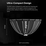 seashorehouse Godox QR-P90T 90cm/35.4in Quick Release Parabolic Softbox Professional Foldable with S