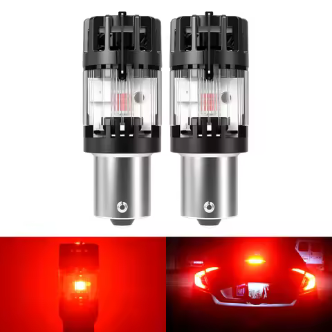 2pcs 1156 ba15s p21w Canbus Led Car Lights High Quality Brake Stop Reverse Backup Car Lamp For Ford 