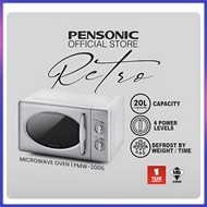 [ NEW ] Pensonic Retro Microwave Oven (20L) |   Retro Microwave Oven (20L) |   PMW-2006