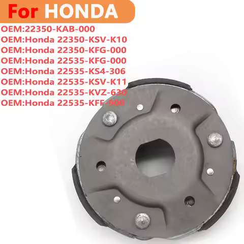 clutch brake pad Clutch Assy For Honda Forza 250 300 MF-08 NSS250 MF08 NSS300 SH300 SH300R CH250 PS2