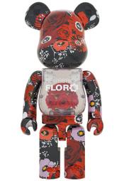 Image.台中逢甲店 BE@RBRICK BEARBRICK 庫柏力克熊 1000%  FLOR@