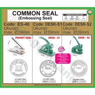 COP COMMON SEAL ( CETAK PADA SIJIL)