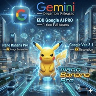 Gemini AI PRO | Google AI PRO | Own Account | Nano Banana Pro | Veo 3.1