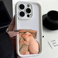 Sleeping Pig Phone Case For Realme GT8 GT7 GT 7T Pro 15 15T 14X Neo7 C75 C75X C73 V70S 5G 4G Cute Ph