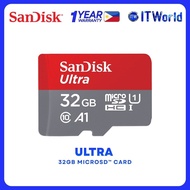 SanDisk Ultra microSD 32GB UHS-I Up to 120MB/s w/ SD Adapter SDSQUA4-032G-GN6MN itw