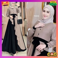 Terlaris Baj Gamis Lengan Panjang Gamis Dress Wanita Fashionable Bj