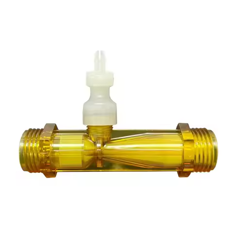1/2"in Venturi Injector Ozone Water Mixer PVDF Water Treatment with Valve Ozone Proof PVDF Material 