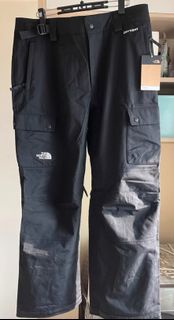 The north face 男裝黑色滑雪褲-S&L&XL 各一