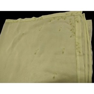 HIJAU Green Embroidered Bawal Headscarf (39 inches)