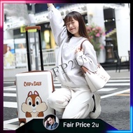 Beg Bagasi Disney Mickey Mouse Donald Minnie Chip Dale Murah Beg Baju Berroda Travel Budak Perempuan
