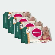 Combo 3 Gói Khăn Ướt Cao Cấp Có Nắp Đậy 100 Tờ Mamamy