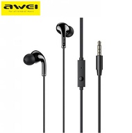 Awei PC-6 In-Ear Earphone Explosive Bass with Noise Isolation HiFi Stereo Headset 3.5mm Plug Type