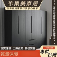 Retro Style Wardrobe Black Wardrobe System Cabinet Locker Customized Wardrobe Storage Cabinet Can As