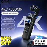4K Pocket 3 Camera with 330° Face Tracking Gimbal Stabilizer 1.72 Inch Touch Screen 64MP WiFi Digita