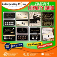 Loyalty Card Printing Malaysia | Custom Stamp Card | Membership Reward Card | Thank You Card Print
