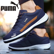 Ready Stock Plus Size 38-48 Men's Sports Shoes Kasut Badminton Kasut Sukan Black Sneakers Men Outdoor Shoes Breathable Shoes Men Leather Shoes