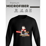 MICROFIBER DRAGON BALL jersey baju pancing muslimah motor sport man long sleeves tshirt lelaki jersi