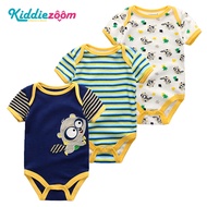 Bộ Đồ Liền Thân Kiddiezoom Cho Bé Bộ 3 Clothes0-12months