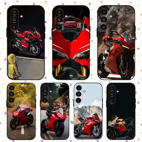 Motorcycle P-Panigale v4 Phone Case For Samsung S24,S21,22,23,30,Ultra,S20,Plus,Fe,Lite,Note,10,9,5G