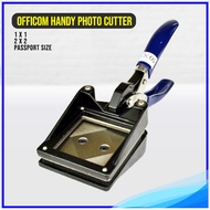Officom Photo Die Cutting Machine HeavyDuty  | 1x1 & 2x2 ID Picture Cutter Passport Size for ID Phot