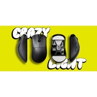 Pulsar Xlite Crazylight gaming mouse - Ultra-light wireless mouse only 43g | Dongle polling rate - M