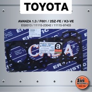 Cylinder Head Gasket TOYOTA AVANZA 1.3 Engine F601/2SZ-FE/K3-VE EG0013/11115-23042/11115-97 H
