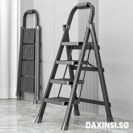 Foldable Ladder Step 3 4 5 6 Step Ladder 300Kg Bearing Slim Ladder Small Step Ladder