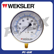 WEKSLER เกจวัดแรงดัน หน้าปัด 4.5 นิ้ว รุ่น EA14MD