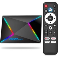 Android 14.0 TV Box 4GB RAM 64GB ROM, 2025 Android Box 6K 8K 1000M Ethernet Wi-Fi 6 2.4G/5.8G Dual-W