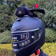 NOBELJIAOO Motorcycle Helmet Decoration Flying Dragon Helmet Decor Plush Doll Helmet Decoration for 