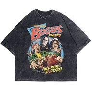 BILL AND TED BOGUS JOURNEY WASHING VINTAGE TEE (OVERSIZE WASHED T-SHIRT)