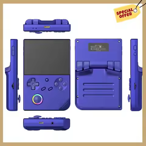 RG40XXV Retro Handheld Game Console 128G 8000+ Games 64 Bit Linux 4.0''IPS Screen WIFI RGB Joystick