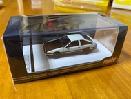 Hobby Japan 1/64 Toyota Apex Trueno AE86 Carbon opened headlights version 跳燈版