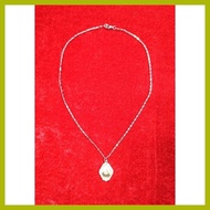 ◊☜ ┤ ∣ St. Padre Pio Metal Silver Pendant Necklace