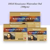 DHAS Renaissance Watercolour Pad 300gsm 10 sheets Water Colour Rought Paper