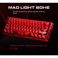FGG MAD light 60 HE is an all-aluminum gaming and e-sports magnetic switch keyboard