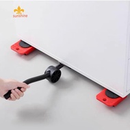 Heavy Duty Furniture Lifter Furniture Mover Tool Set with Wheel [anisunshine.sg]