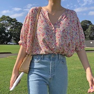 [Preorder] Miki floral shirt <dm130>