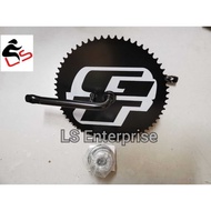 LS Crank GT 60T 52T 44T Full Crank Set Bicycle GT Crank Set