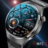 สำหรับแอนดรอยด์ iOS Watch 4 GPS สมาร์ทวอท์ชผู้ชายติดตามกีฬา1.53 "AMOLED หน้าจอ HD น้ำตาลเลือดโทรบลูทูธ smartwatch 2023ใหม่