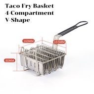 【Local delivery】Taco fry basket Taco shell fryer Taco french fries basket Taco shell deep fryer bask