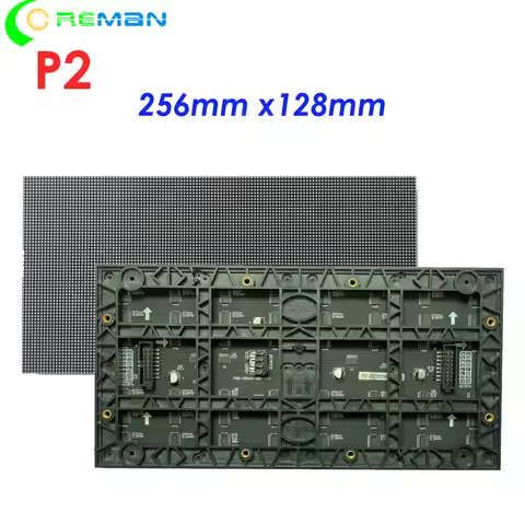 High quality SMD1515 Indoor P2 led module 256x128mm for interior 2K 4K 8K led screen led video wall