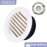 GGDLQ Exterior Wall Air Vent Grille Plastic Round Air Exhaust Vent Grille Ducting NEW
