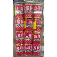 Sanca Candy Haw Flakes 300 grams Contains 12 Old School Candy San Zha Candied Fruit Haw Candy