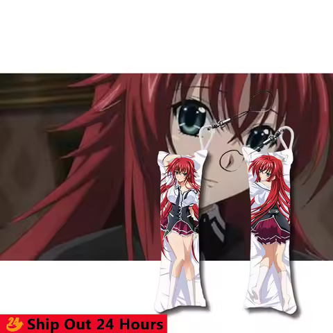 DXD High School Mini Dakimakura Keychain Pillow Hanging Ornament Phone Cute Gift 12x4 cm