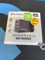 Verbatim 3Port 65W PD/QC USB Charger
