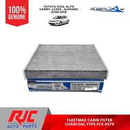 Fleetmax Fcs-9579 Cabin Filter ChaRcoal TypeFor Toyota Altis , Vios , Camry LC200 2008-2018 1pc