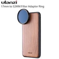 Ulanzi Universal 17MM to 52MM 37MM to 17MM  Phone Camera Lens Filter Adapter Ring  Video Rig Lens Ad